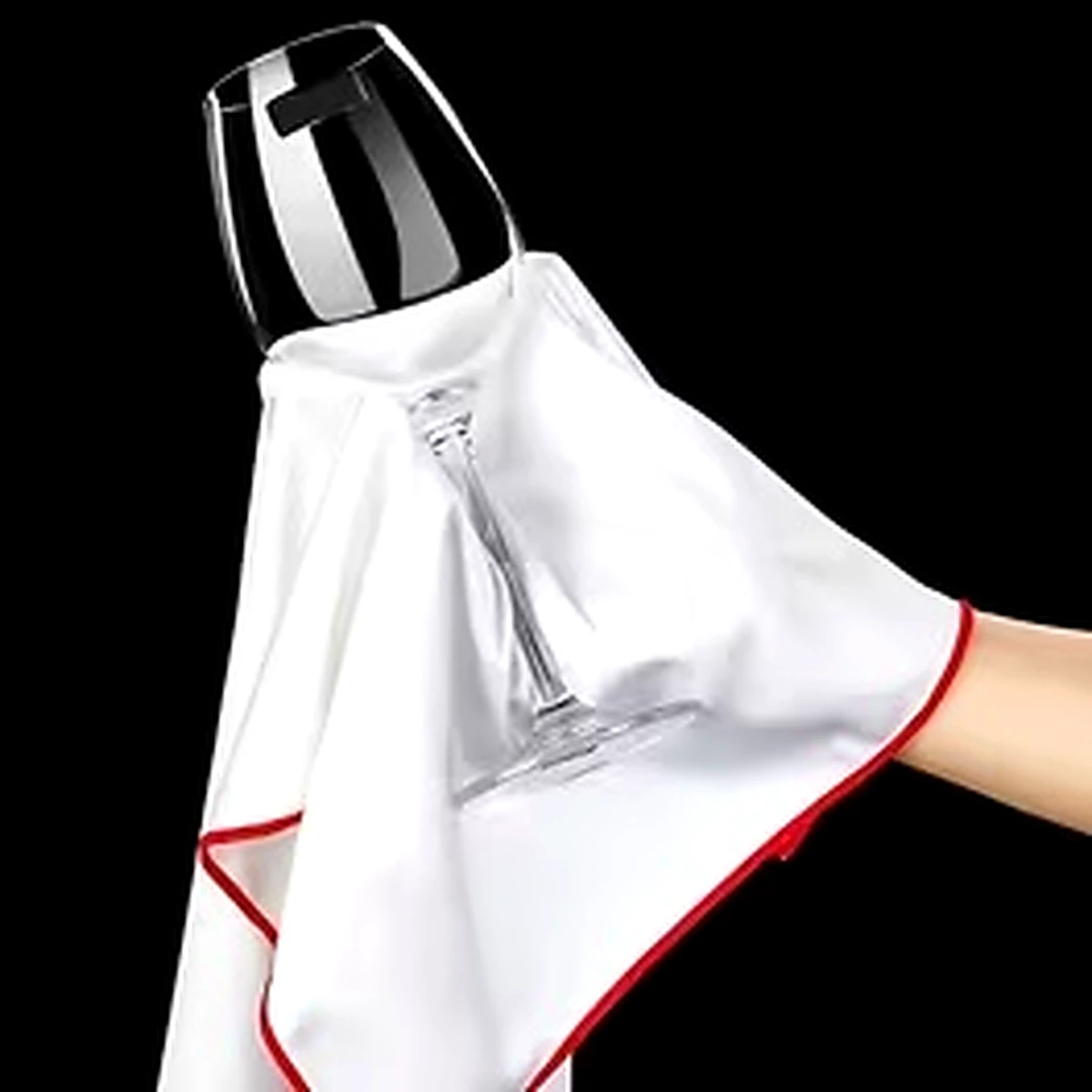Alpinex Microfasertuch Dekanter Premium Weiss