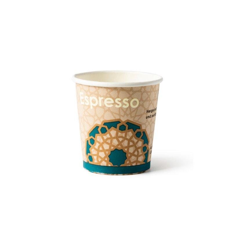 1000 Stück - 110 ml Einweg-Espressobecher Coffee to go XS - 1 Karton
