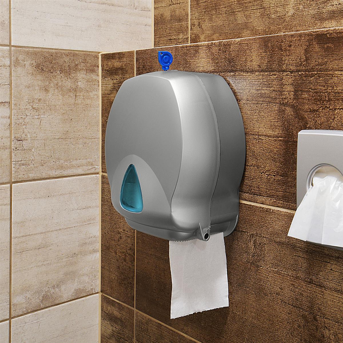 Toilettenpapier (Tissue) 2-lagig geprägt weiß JUMBO 19cm 145m - 12 Stück Toilettenpapier (Tissue) 2-lagig geprägt weiß JUMBO 19cm 145m - 12 Stück