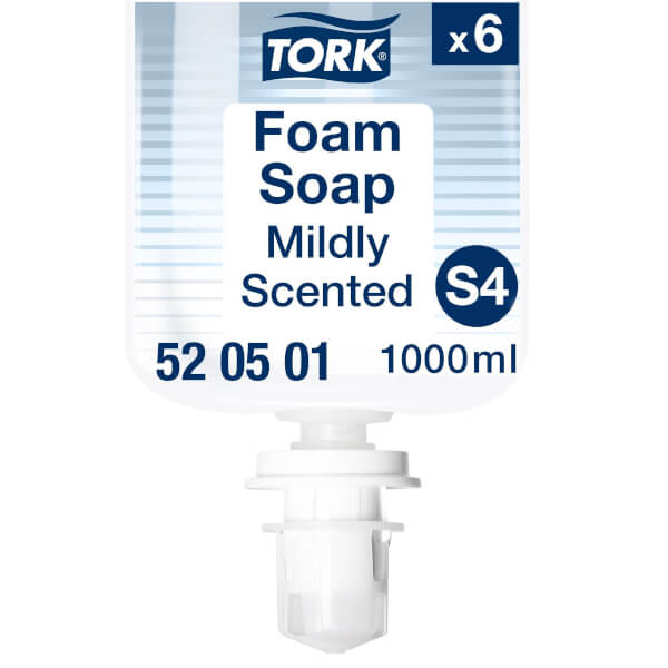 520501 - Tork milde Schaumseife S4 - Karton à 6 Patronen 520501 - Tork milde Schaumseife S4 - Karton à 6 Patronen