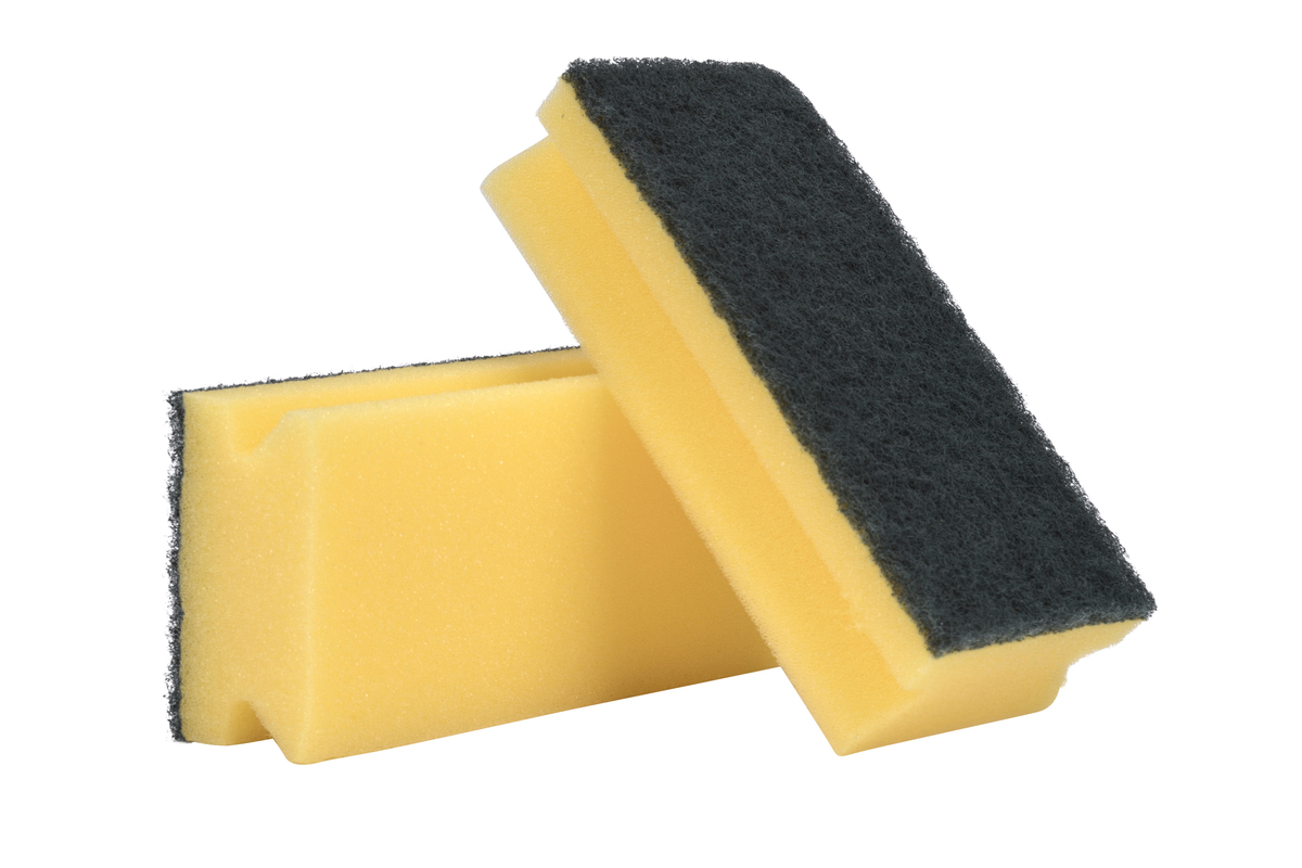 wolino® Padschwamm abrasiv Premium Gelb/Grün