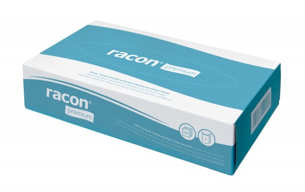 racon® Kosmetiktücher Spenderbox 100 Tücher 100480-02 4029068100015