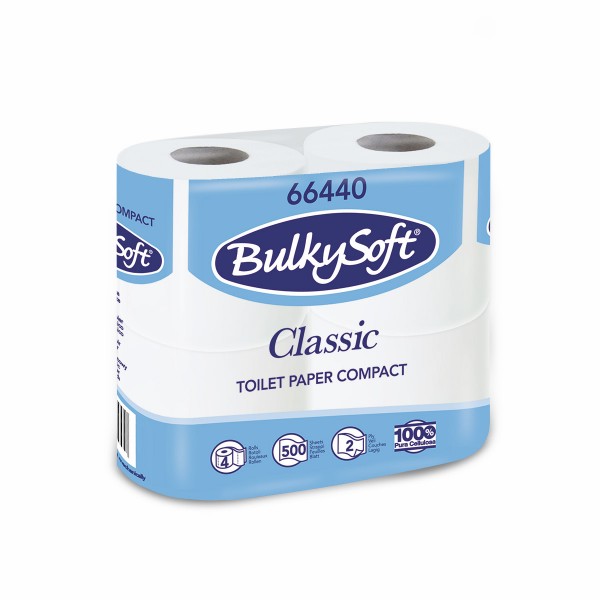 BulkySoft® WC-Papier Premium 2-lagig 500 Blatt 66440 8018426004603