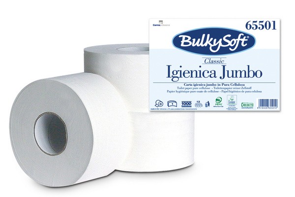BulkySoft® WC-Papier Classic Mini-Jumbo 1 | 300 65501 80184269892074